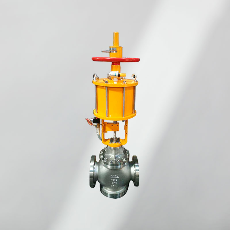 活塞式三通切（qiē）斷閥（氣動）