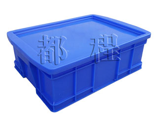 X213塑料（liào）周轉（zhuǎn）箱（箱蓋（gài）可選）