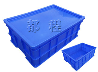 X223塑料周（zhōu）轉箱（箱蓋可選） 